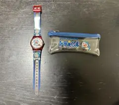 【希少・レア・美品・稼働品】ドラえもん 腕時計 ケース付き