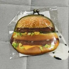 マクドナルド　ビッグマック　がまぐちポーチ