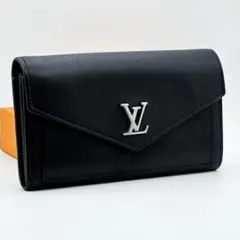 【超美品】ルイヴィトン ポルトフォイユ マイロックミー 長財布 黒 ノワール