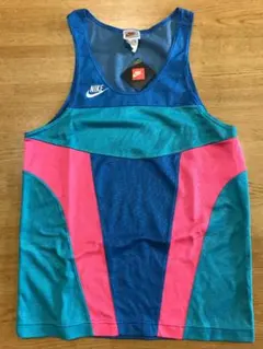 80s Nike 日本製　ビンテージランニングユニフォーム　Mサイズ　未使用品のサムネイル