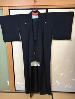 【新品未使用】黒の喪服用着物　帯とセット