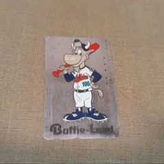 オリックス バファローズ バフィーリード テレホンカード 当時物 使用