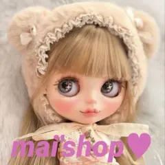 お迎え決まりました⚮̈﻿プチアイシードール ♡プチブライスサイズ
