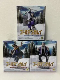 ゴールデンカムイ XrossLink フィギュア 3種セット