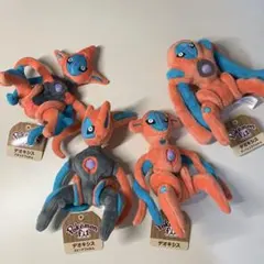 ポケモンセンター限定 Pokémon fit デオキシス4体 タグ付き