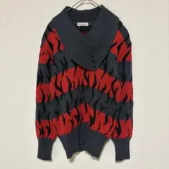 EBA BRAWN ニット セーター レトロ古着 80s M相当