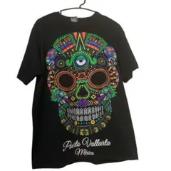 Puerto Vallarta メキシコ スカル Tシャツ