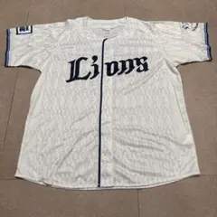 Fanatics 西武ライオンズ　ユニフォーム　ベースボールシャツ　野球　L
