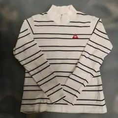le coq sportif ゴルフシャツ Mサイズ ストライプ①