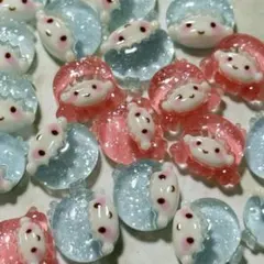 キキララ クリア ラメ サンリオ ネイルパーツ【スプーン1杯分 ネイルパーツ】