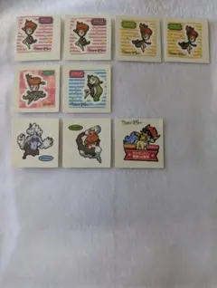 ⑬ポケモンパン デコキャラシール まとめ売り ▼イッシュ地方中心