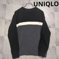 UNIQLO ユニクロ ブロックカラー トレーナー スウェット