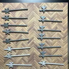 LEGO ハルバード6本　パイク9本