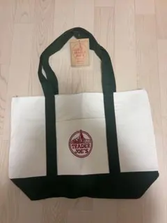 TRADER JOE'S トートバッグ キャンバス 緑 グリーン