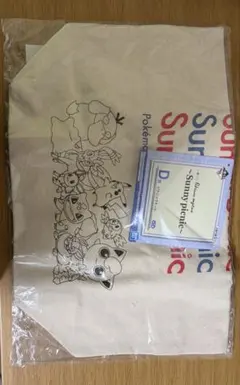 ポケモン キャラクター トートバッグ D賞