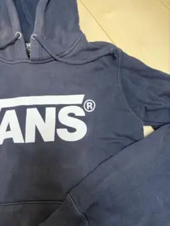 VANS フード付きスウェット Sサイズ ネイビー