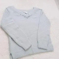 ミッシュマッシュ　ニット♡ライトブルー