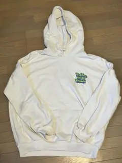 グラフィティデザイン ホワイトパーカー Lサイズ