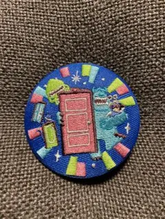 Disneycharacters 刺繍缶バッジ2【モンスターズ・インク】
