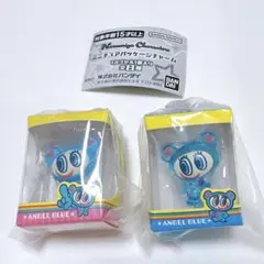 ナルミヤキャラクターズ ミニチュアパッケージチャーム エンジェルブルー 2点