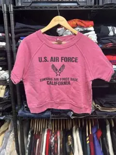 U.S. AIR FORCE トレーナー usa製　半袖スウェット