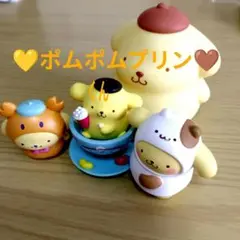 ○ポムポムプリン くん»カプセルトイ 3体セット✭シークレット❨マーメイド❩