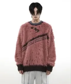 WONDER NOAH ピンクセーター XLサイズ メンズ 韓国ブランド