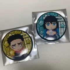 アニプレックス 鬼滅の刃 みに隊士 ランダム缶バッジ 時透無一郎 悲鳴嶼行冥