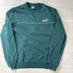 PUMA プーマ スウェット トレーナー グリーン Mサイズのサムネイル