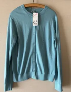 UNIQLO ユニクロ UVカット クルーネックカーディガン タグ付　未使用品