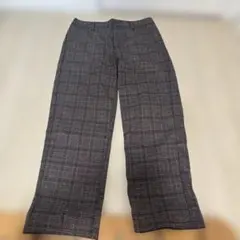 ITEMS URBAN RESEARCH チェック柄スラックス 38のサムネイル