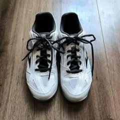 【美品】ミズノ　テニスシューズ　24.5センチ