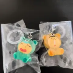 クレヨンしんちゃん　めじるしアクセサリー　マサオくん　ボーちゃん2個セット