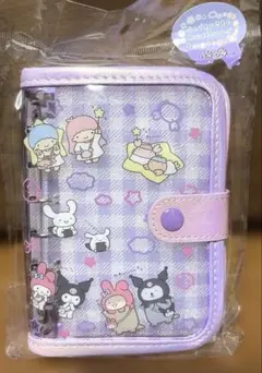 なんでもいきもの サンリオ シールバインダー パープル
