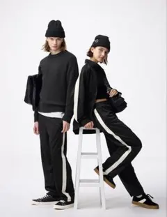 GU トラックパンツ　黒 XXL