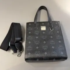 【美品】MCM ヴィセトス 2WAY ショルダーバッグ ブラックのサムネイル