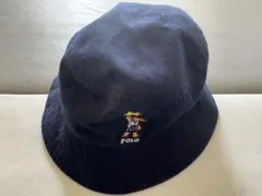 POLO ネイビー キッズ バケットハット 48cm 12-24M
