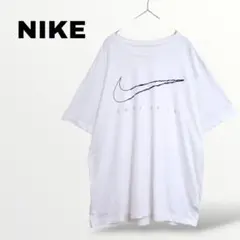 【ナイキ NIKE】DRI-FIT THE NIKE TEE XL 白スウッシュ