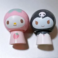 サンリオ つみつみだんごま マイメロ クロミ