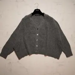 mizuiro ind カーディガン グレー