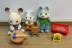 シルバニアファミリー 人形3体セット