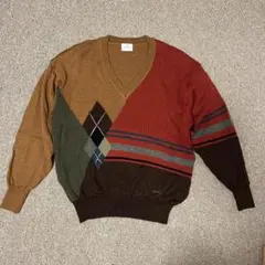 00's vintage ニット セーター アーカイブ グランジ y2k パンク