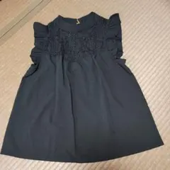 黒　ノースリーブ　レースのサムネイル
