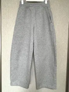 ユニクロ スウェットワイドパンツ XS 03グレー