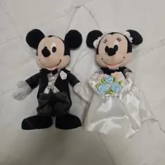 ミッキー & ミニー ウェディングドール