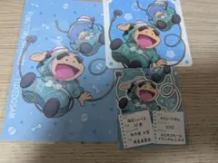 しんべヱ 忍たま アモカフェ サンリオ 食券風クリアカード 推しパシャ