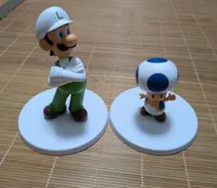 【スーパーマリオ】スーパーマリオ フィギュア セット（ルイージ ＆ キノピオ）