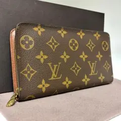 y25 ポルトモネジップ　ルイヴィトン　モノグラム　長財布　ラウンドファスナー