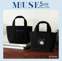 オトナミューズ　5月号付録 Shinzon Mickey Mouse　トートのサムネイル
