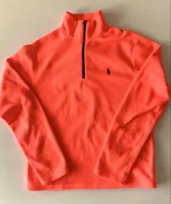 POLO RALPH LAUREN フリース ハーフジップトップス ネオンカラー